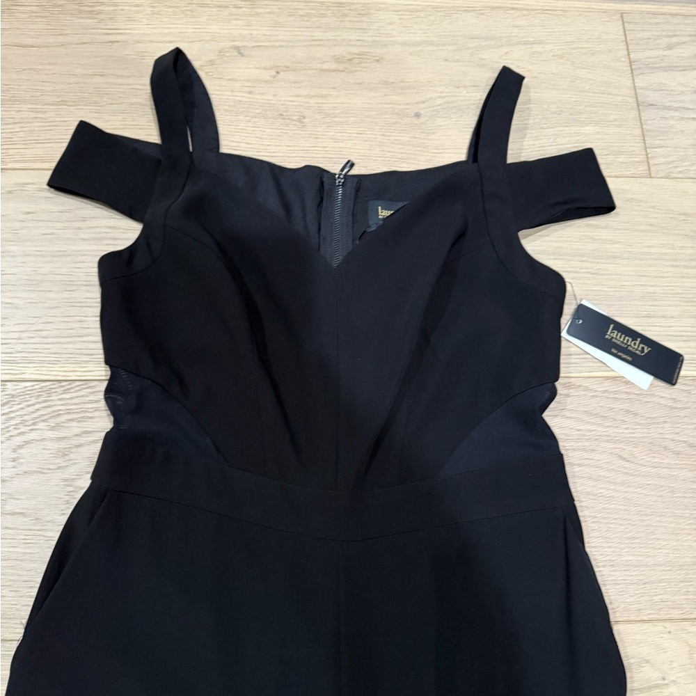 Laundry by Shelli Segal Elegant Black Jumpsuit
